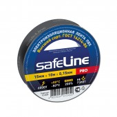 Изолента Safeline 15мм/10м черная