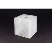 Плафон  Куб 31-004 100*100 мат/бел стекло