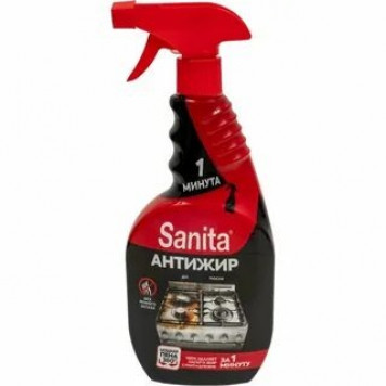 Чистящее ср-во Санита спрей 1 минута д/кухни-0