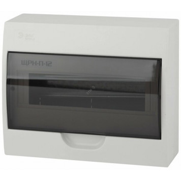 Бокс ЩРН-П-12 модулей навесной пластик IP41 ЭРА SIMPLE /0009/-0