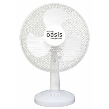 Вентилятор настольный OASIS VT-30W3, 30Вт, 2 скорости, белый-0