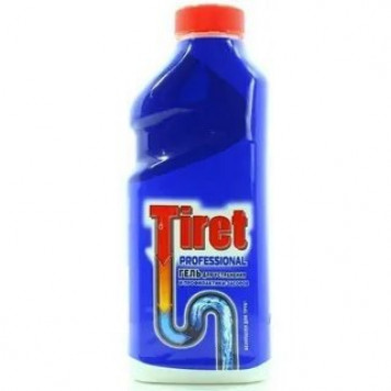 Чистящее ср-во Tiret гель для труб Профессионал 500мл (синий)-0
