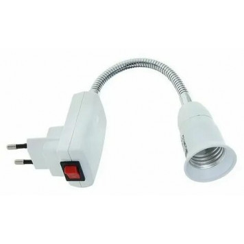 Патрон Е-27 + вилка ECOLA-0