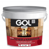 Краска для печей и каминов №140 GOLexpert кр-корич. 1кг