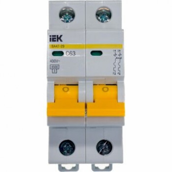 Автомат ВА4729 63А 2п-0