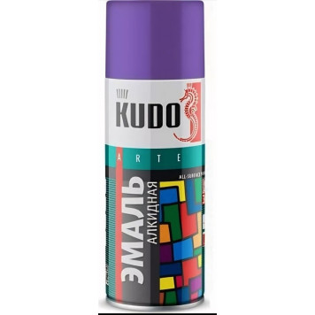 Эмаль №1021 KUDO аэрозольная универсальная сиреневая-0