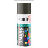 Эмаль №1005 KUDO аэрозольная универсальная хаки 0,52л