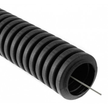 Гофротруба ПНД лег. с пр.-16мм черная-0