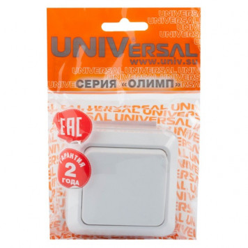Выключатель Олимп 1кл О/У /О0021/-0