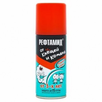 Рефтамид детский от клещей/комаров от 3-х лет Ягодный аромат 100мл-0