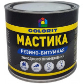 Мастика резино-битумная 1,8кг холодного применения Колорит