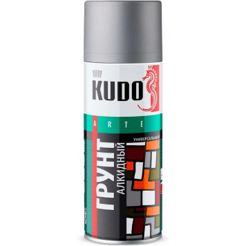 Грунт №2001 KUDO аэрозольный универсальный серый-0