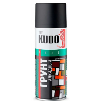 Грунт №2003 KUDO аэрозольный универсальный черный-0