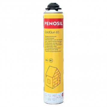 Пена монт. "PENOSIL GOLD GUN" 65 L проф 875мл Лето-0