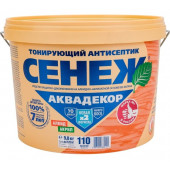 Сенеж Аквадекор 9 кг (махагон) 110-Х2