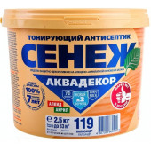 Сенеж Аквадекор 2,5 кг (палисандр) 119-Х2