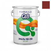 Краска ПФ-266 FORMULA Q8 красно-коричневая 6,0 кг/5,5кг