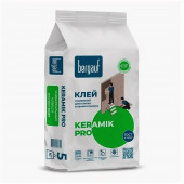 Клей д/кафеля 5кг Bergauf Keramik Pro С1 Т усиленный для плитки