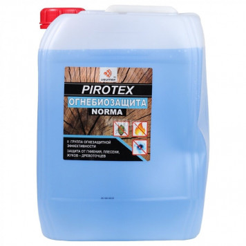 Пиротекс ОгнеБиоЗащита Норма (2 группа, голубой индикатор) 10л ИВИТЕК-0