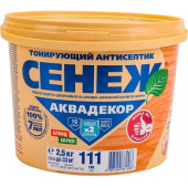 Сенеж Аквадекор 2,5 кг (тик) 111-Х2