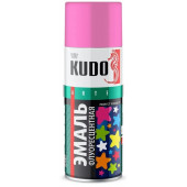 Эмаль №1207 KUDO флуоресцентная розовая (0,52л)
