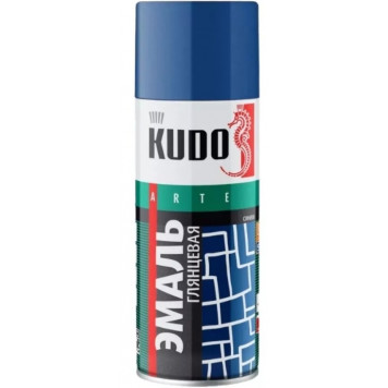 Эмаль №1011 KUDO аэрозольная универсальная синяя-0