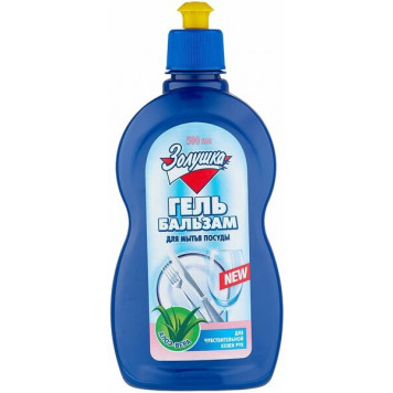 Средство для мытья посуды Золушка 500мл, гель-бальзам АлоэВера-0