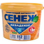 Сенеж Аквадекор 2,5 кг (дуб) 112-Х2