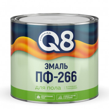 Краска ПФ-266 FORMULA Q8 жел-кор 1,9 кг/1,8кг-0