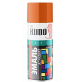 Эмаль №1019 KUDO аэрозольная универсальная оранжевая