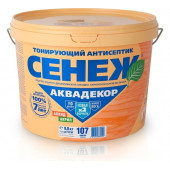 Сенеж Аквадекор 9 кг (каштан) 107-Х2