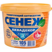 Сенеж Аквадекор 2,5 кг (калужница) 105-Х2