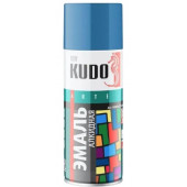 Эмаль №1010 KUDO аэрозольная универсальная голубая