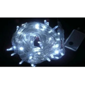 Гирлянда КОСМОС 10,8м белый, 8 режимов, KOC_GIR100LED_W