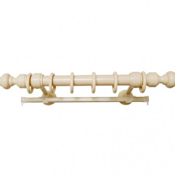 Карниз круглый 2м 2ряд  сосна Пластик-0