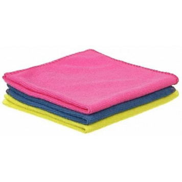 Салфетка микрофибра 30*30см в ассорт.-0