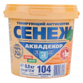 Сенеж Аквадекор 0,9 кг (листвен.) 104 -Х2