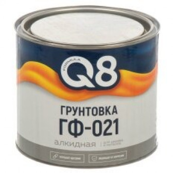 Грунтовка ГФ 021 серая 1,9 кг/1,8кг FORMULA Q8-0