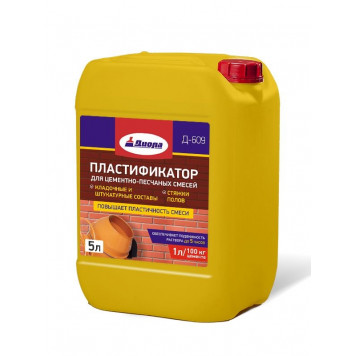 Пластификатор для цем.-песчанных смесей Д-609 10л-0