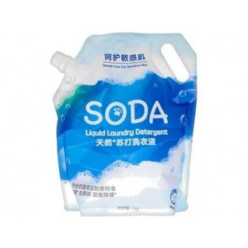 Жидкое средство для стирки белья на натурал соде 1л-0