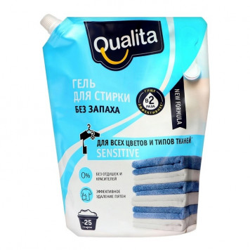 Гель для стирки Qualita унив, 1000мл-0