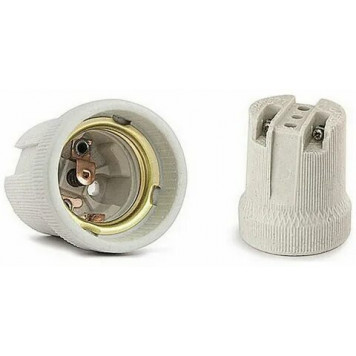 Патрон Е-27 керамический-0