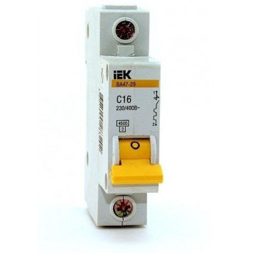 Автомат ВА4729 16А 1п-0