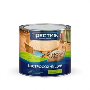 Лак Престиж по дереву 1,9л Бесцветный ACRYLLATEX-0