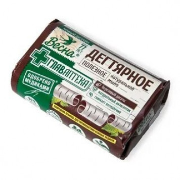 Мыло туалетное Дегтярное 90гр-0