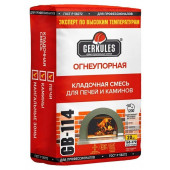Кладочная смесь огнеупорная GB-114 20кг Геркулес /48