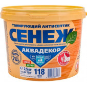 Сенеж Аквадекор 2,5 кг (венге) 118-Х2