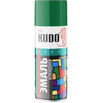 Эмаль №1006 KUDO аэрозольная универсальная светло-зеленая-0