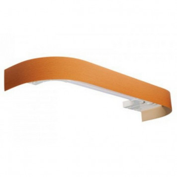 Карниз потол КЛЕВЕ ГАЛАНТ 2-х рядный Дуб 2,8м-0