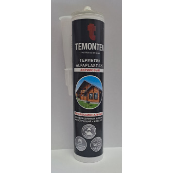 Герметик Alfaplast-125 уплотнительный д/дерева "бук" 310мл-0